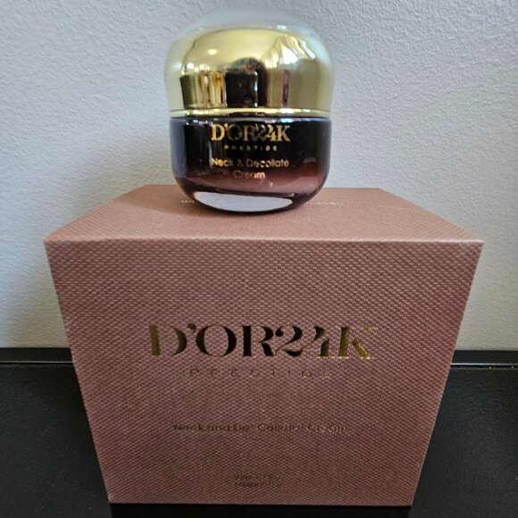 D'OR 24K NECK AND DECOLLETE CREAM - 1.7 fl oz \ 50 ml - BRAND NEW- SEALED - Picture 1 of 8